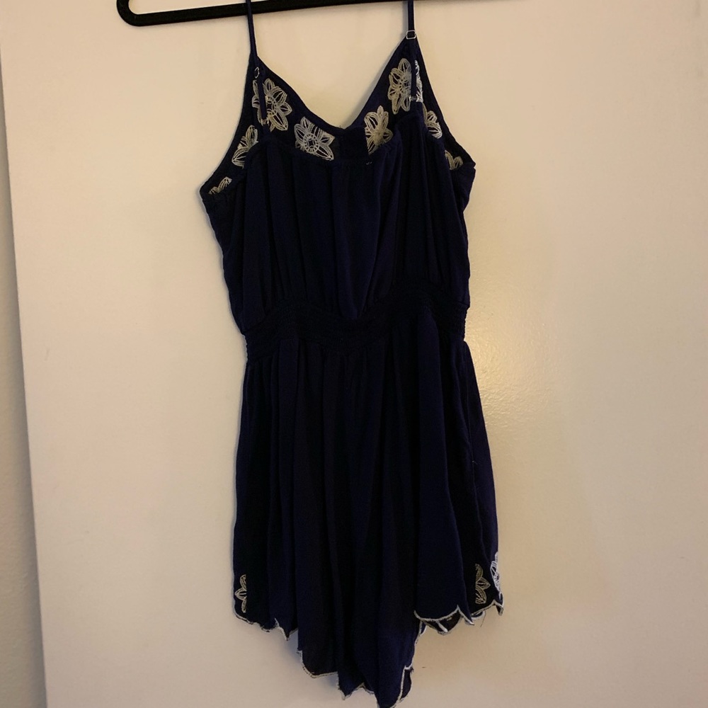dark blue romper - Picture 3 of 3